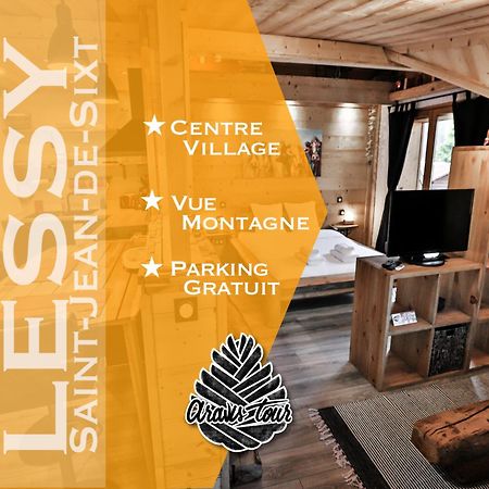 Studio Lessy - Centre village - AravisTour Saint-Jean-de-Sixt Extérieur photo